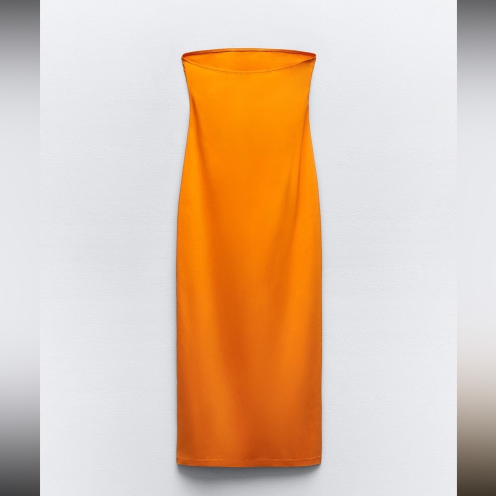 NWT Zara Cutout strapless dress - Picture 6 of 7